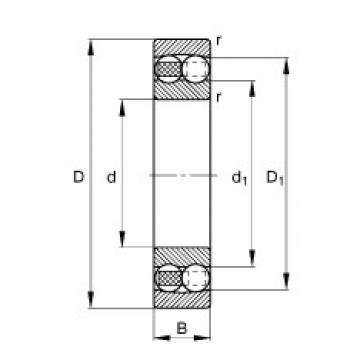 Подшипник 1222-M FAG