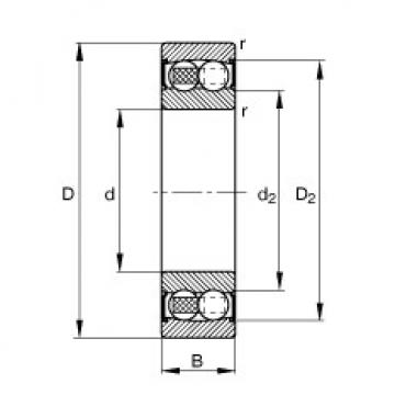 Подшипник 2210-2RS-TVH FAG