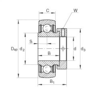 Подшипник RA104-206-NPP-B INA