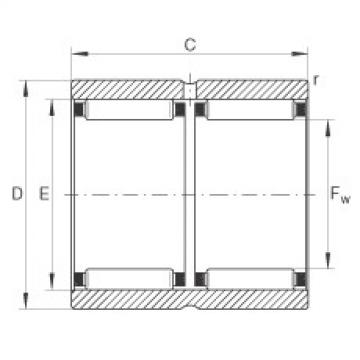 Подшипник RNAO60X78X40-ZW-ASR1 INA