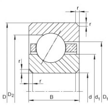 Подшипник CSEB025 INA