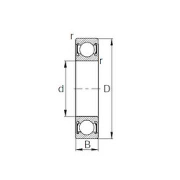 Подшипник 6200-2RS CYSD