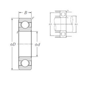 Bantalan 16028 NTN