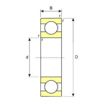 Подшипник 61880 MA ISB