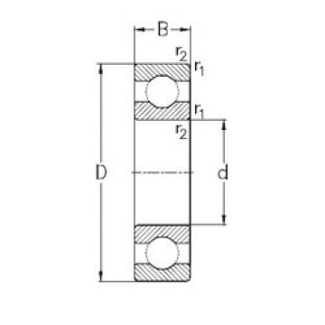 Bantalan 6015 NKE