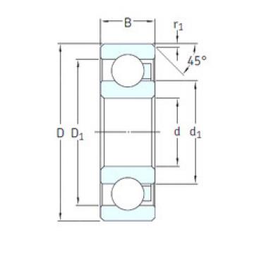 Подшипник 6006/HR22Q2 SKF