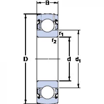 Bantalan 1726309 B-2RS1/VP274 SKF