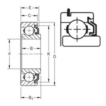 Подшипник 205KLG2 Timken