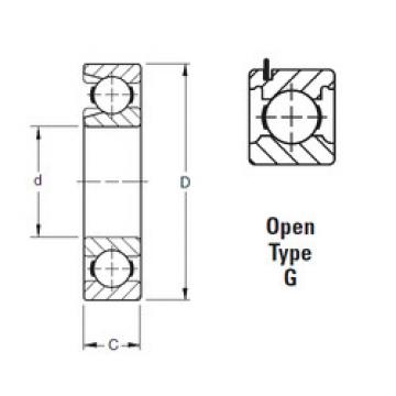 Bantalan 204WG Timken