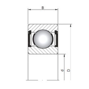 Подшипник 617/6 ZZ ISO