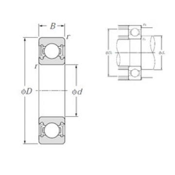 Bantalan 6003LLU NTN