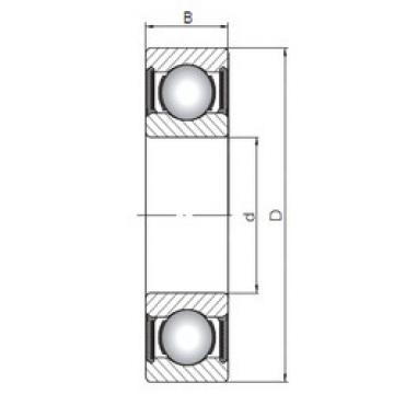 Подшипник 61807-2RS CX