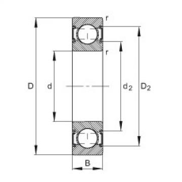 Bantalan 6002-C-2HRS FAG