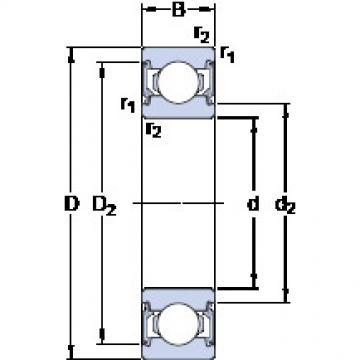 Подшипник 6003-2RSL SKF