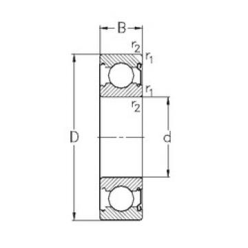 Подшипник 6008-Z NKE