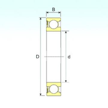 Подшипник 6010-RS ISB