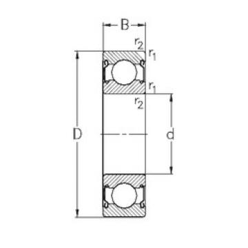 Подшипник 6022-2Z NKE