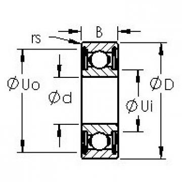 Подшипник 6006ZZ AST