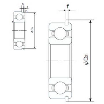 Bantalan 6022NR NACHI