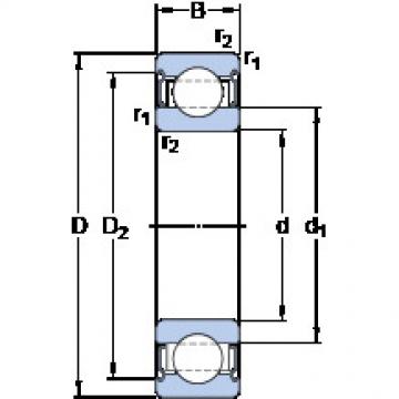 Подшипник 6214-2Z/VA208 SKF