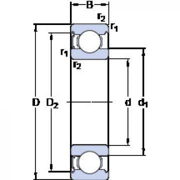 Подшипник 6010-Z SKF