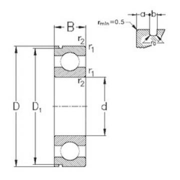 Подшипник 6205-N NKE