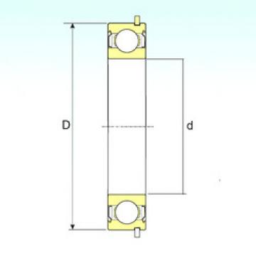 Подшипник 6304-ZZNR ISB