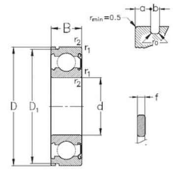 Подшипник 6012-Z-NR NKE