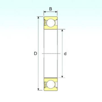 Подшипник 634-RZ ISB