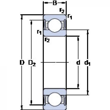 Подшипник 6312-2RS1 SKF