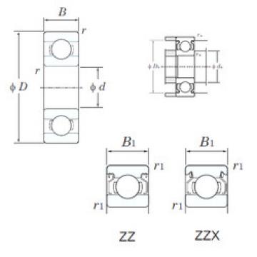 Подшипник 605ZZ KOYO