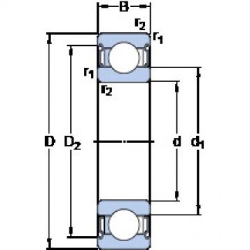 Подшипник 6205-2Z/VA228 SKF