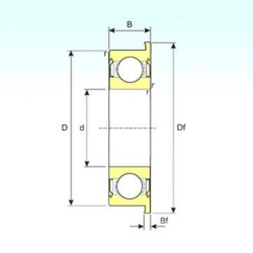 Подшипник MF137ZZ ISB