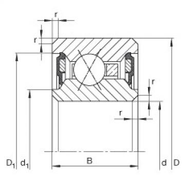 Подшипник CSXU055-2RS INA