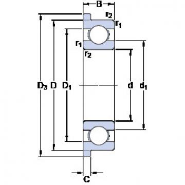 Подшипник W 61809 R SKF