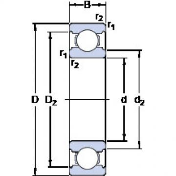 Подшипник W 6307 SKF