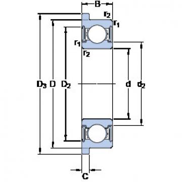 Подшипник W 608 R-2RZ SKF