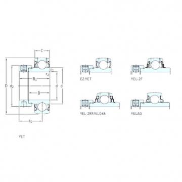 Подшипник YEL206-102-2F SKF