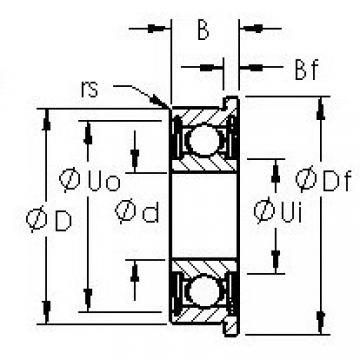 Подшипник F682XHZZ AST