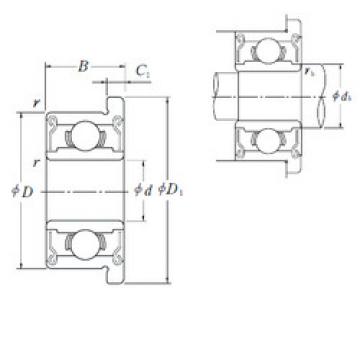 Подшипник F606-2RS ISO