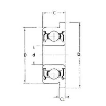 Подшипник F603ZZ FBJ