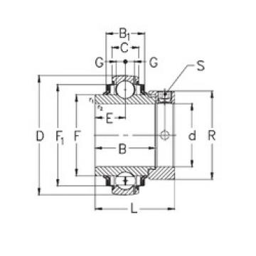 Подшипник GE35-KRRB NKE