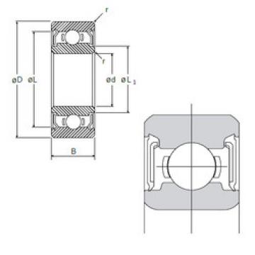 Подшипник L-1060DD NMB