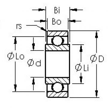 Подшипник RW4 AST