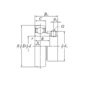 Подшипник SA205-14 KOYO