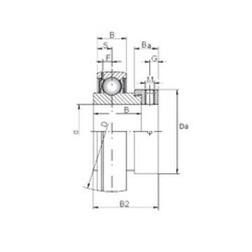 Подшипник SA208 ISO