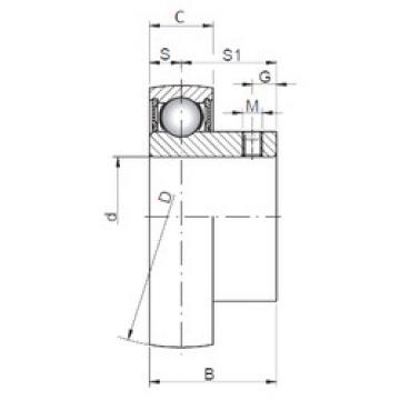 Подшипник SB203 ISO