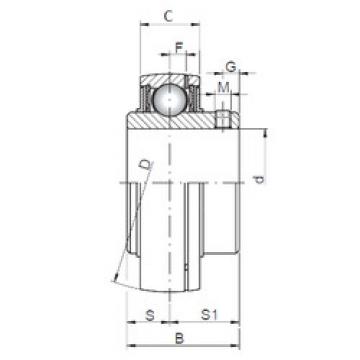 Подшипник UC205 CX