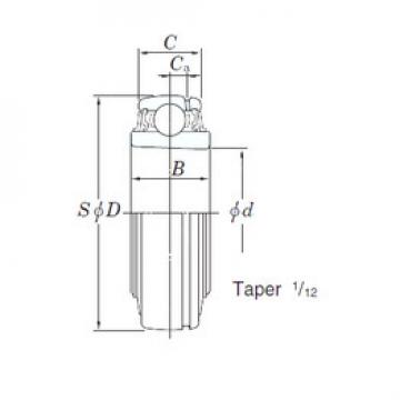 Подшипник UK208 KOYO