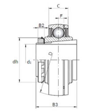 Подшипник UK207+H2307 CX